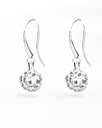 Lily & Lotty Chloe Earrings - Sterling Silver with Genuine Diamond